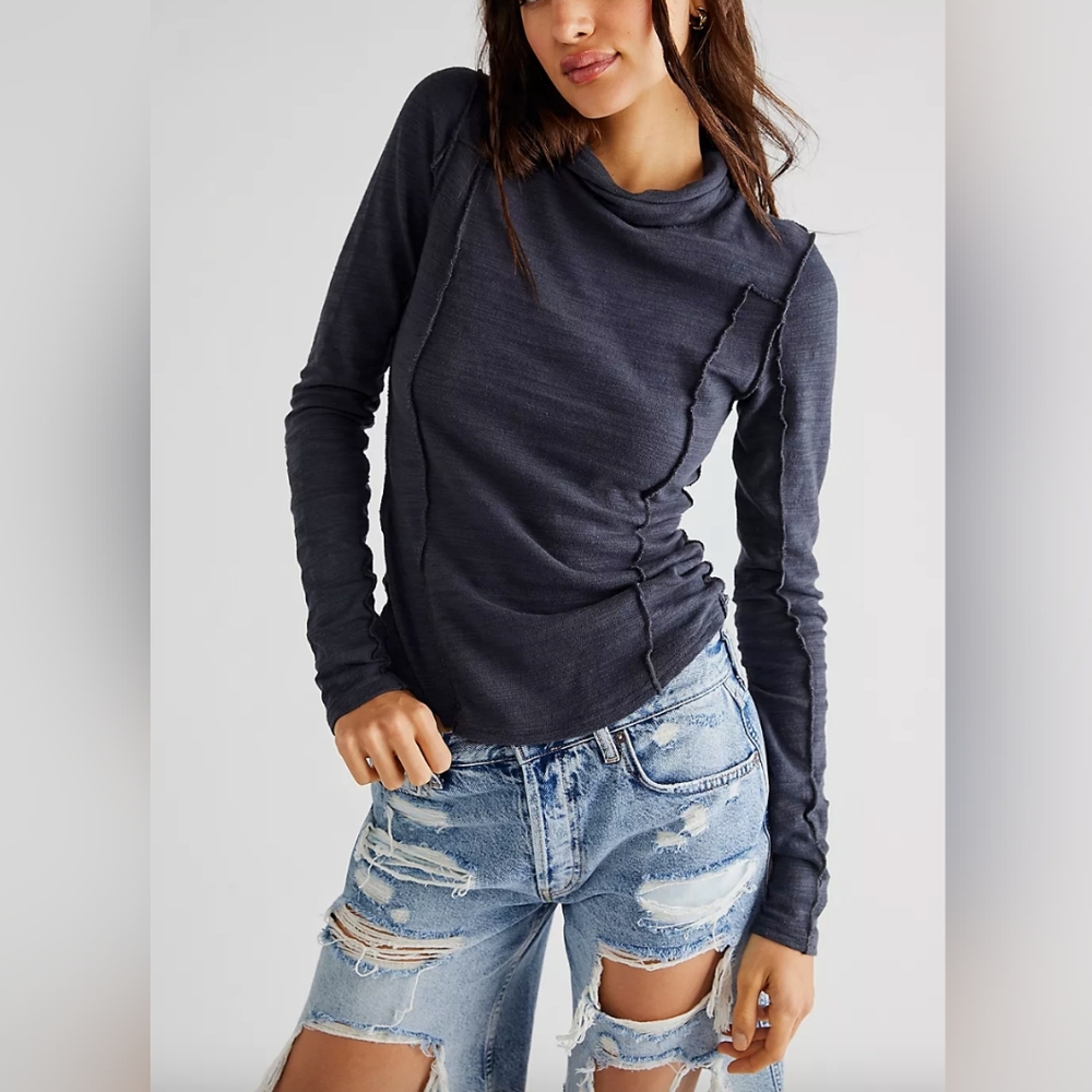 Free People Everyday Layering Long Sleeve Top